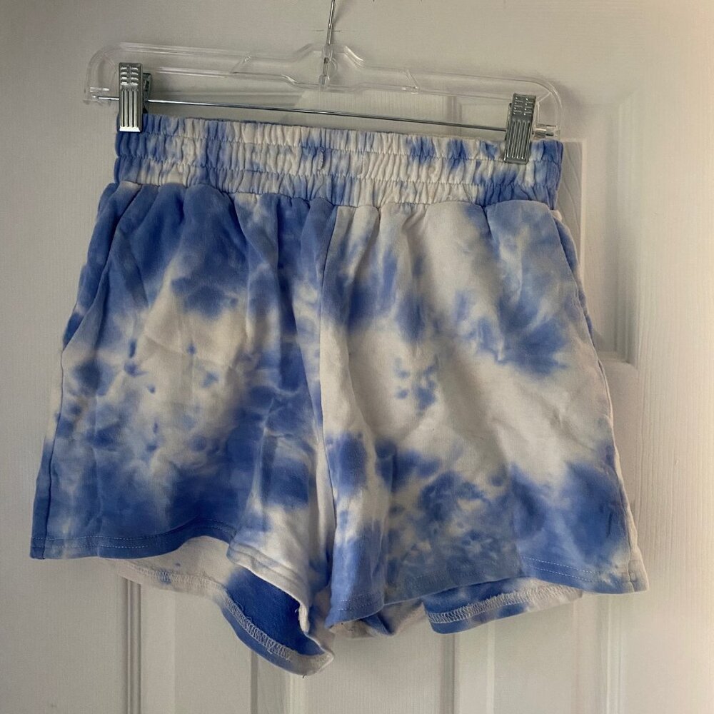 Blue and White Luna shorts